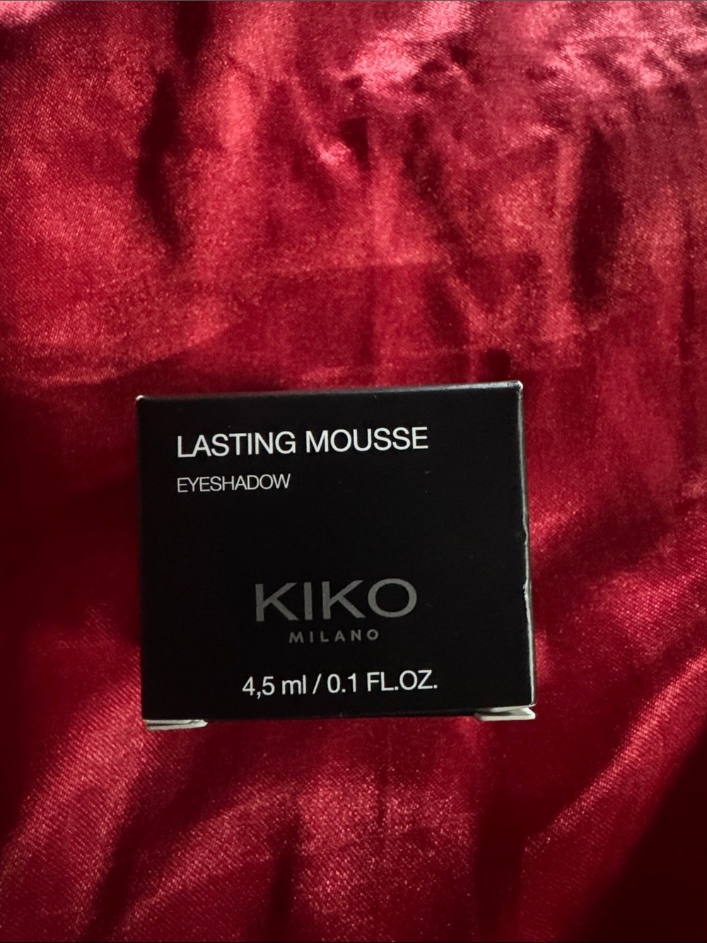 Kiko Lasting Mousse Eyeshadow